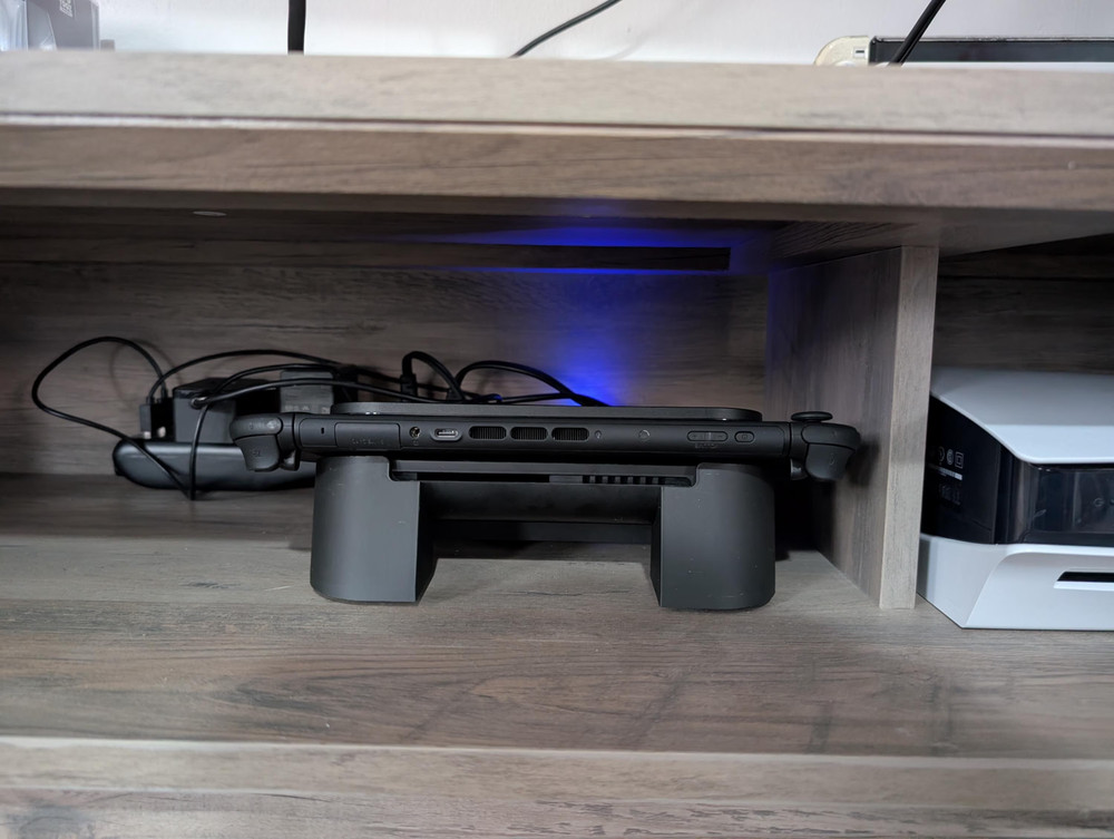 Nintendo Switch 2 Angled Horizontal Dock Stand for Smaller Shelves