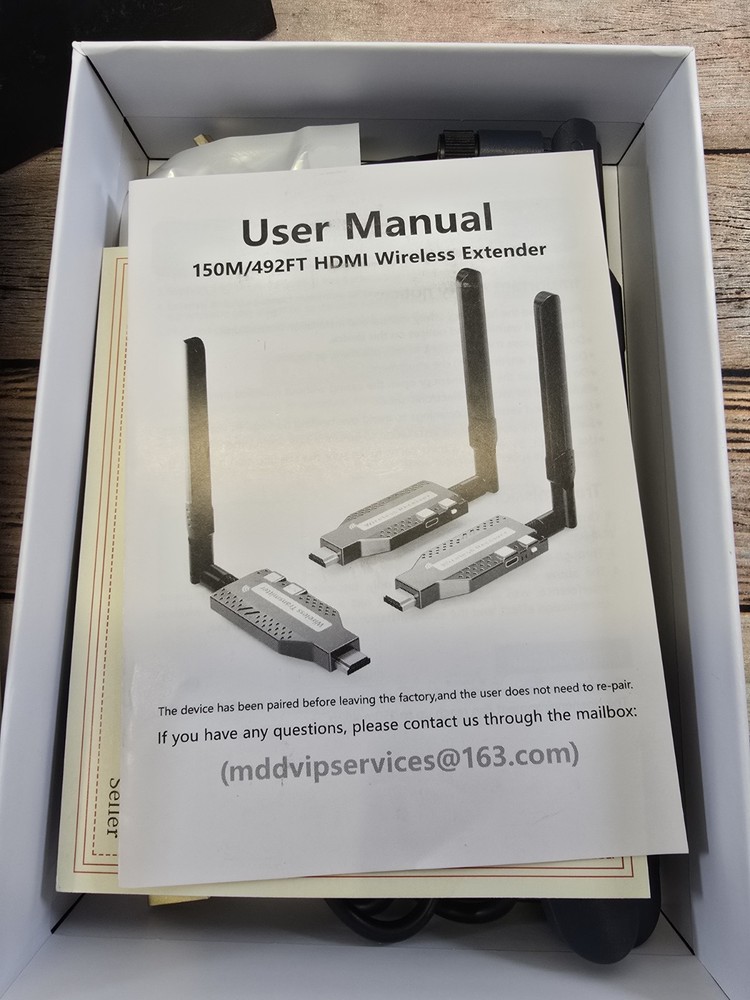 HDMI Wireless Extender Sender and Receiver Plug and Play 5.8G