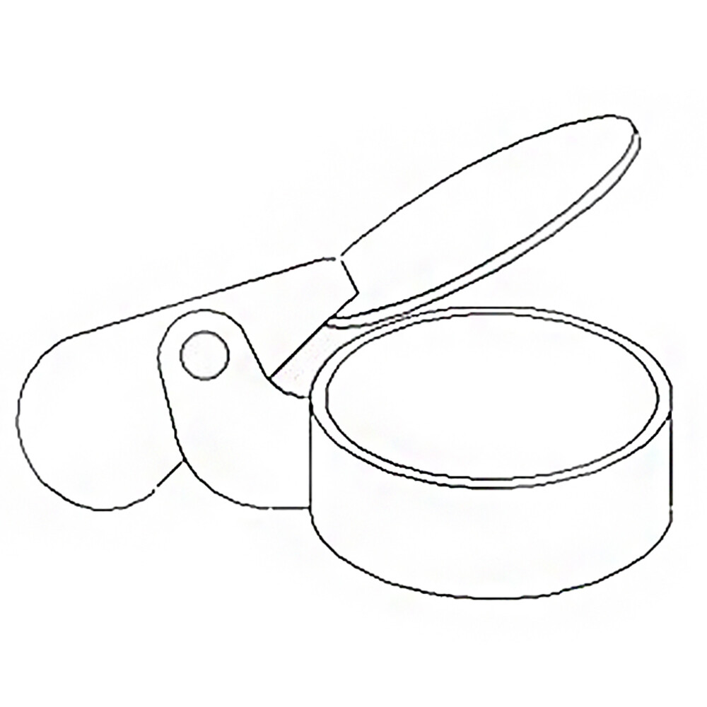 4 Inch Tractor Exhaust Cap Weather Flap Rain Cap Muffler Cover 4" RC9_3