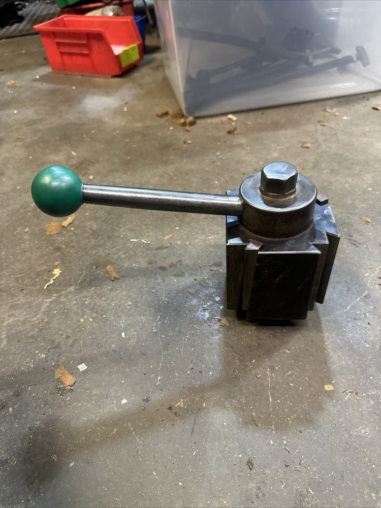 DTM USA TP100A Wedge Type Quick Change Tool Post Compatible W/ Aloris CA Holders