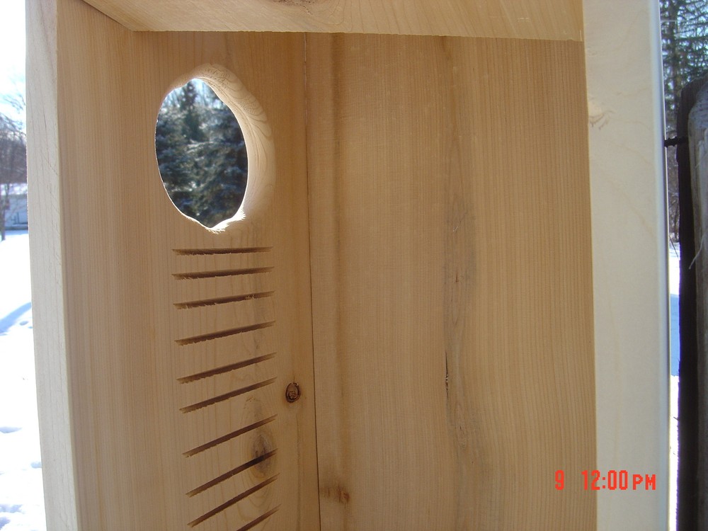 2-pack split door Wood duck nest box (white cedar)