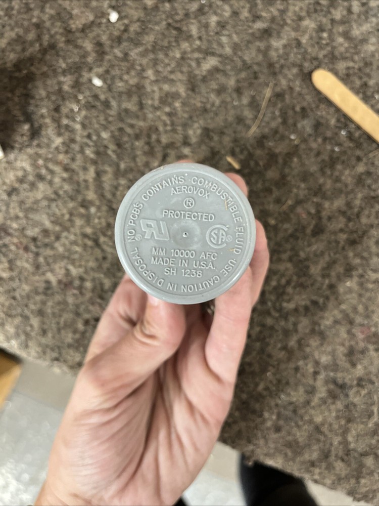 SOURCE RUN CAPACITOR 12.5 MFD 370 VOLT