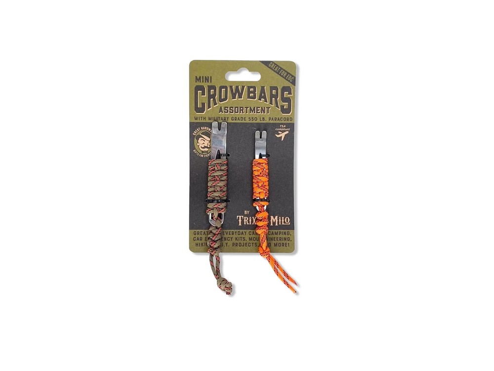 Paracord Mini Pocket Pry Bars