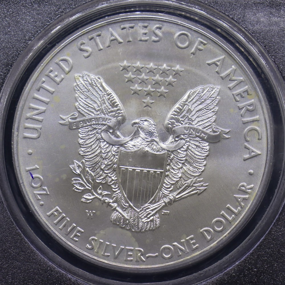 2011-W American Eagle Mercanti Signed PCGS MS70