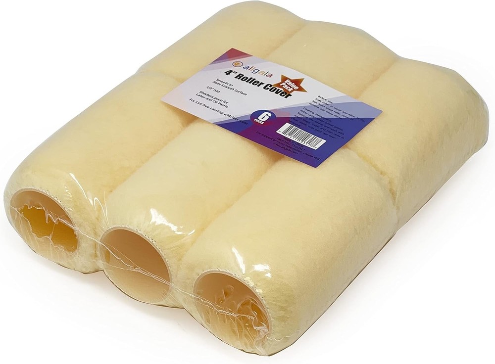 4 Inch Shedless Roller Covers