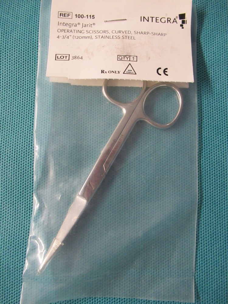 1177 Integra Jarit Operating Scissors 4 3/4"  Ref: 100-115