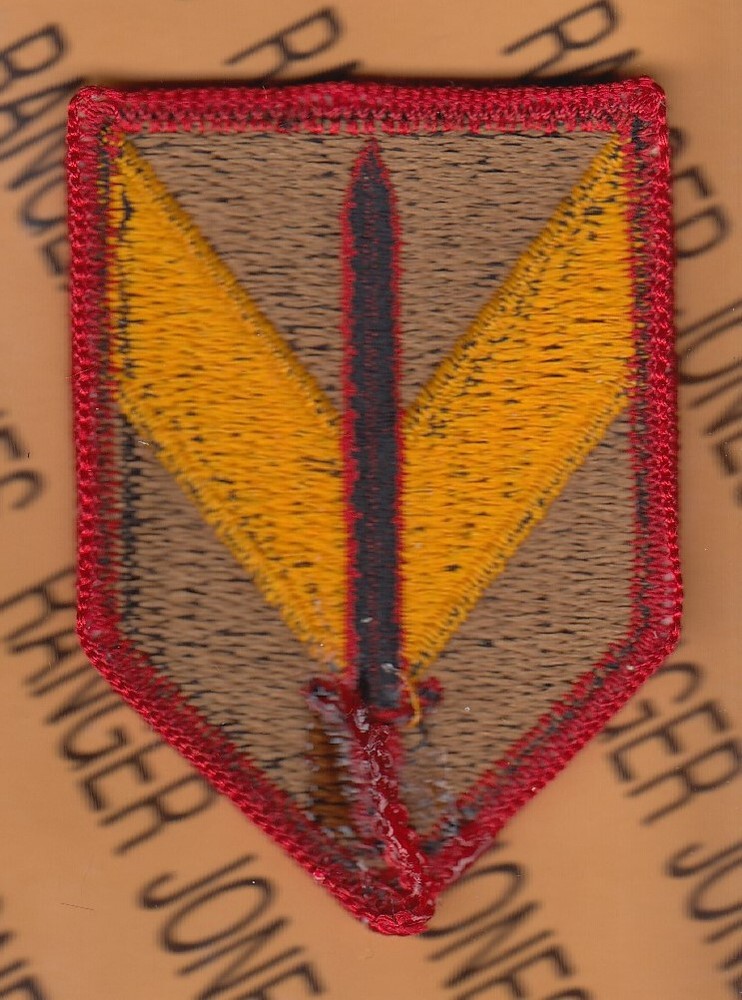 US Army 1st Sustainment Brigade ~3" uniform patch m/e