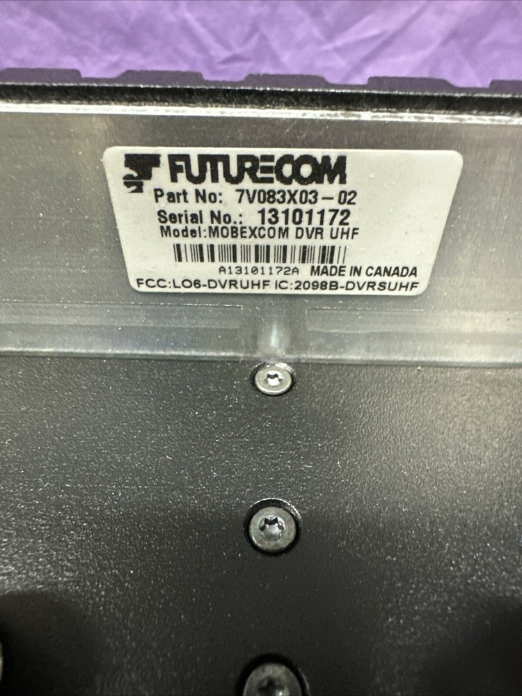 Motorola Futurecom Mobexcom DVR UHF 7V083X03-02