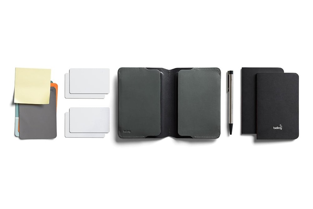 Notebook Cover (leather folio for notebook) - Everglade