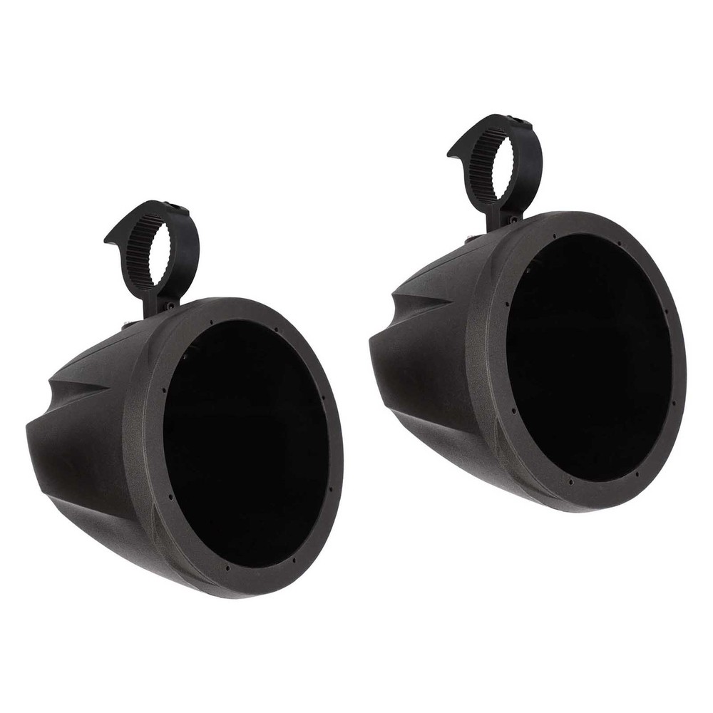 Metra 8" PowerSports Black Unloaded Speaker Pods (Pair)