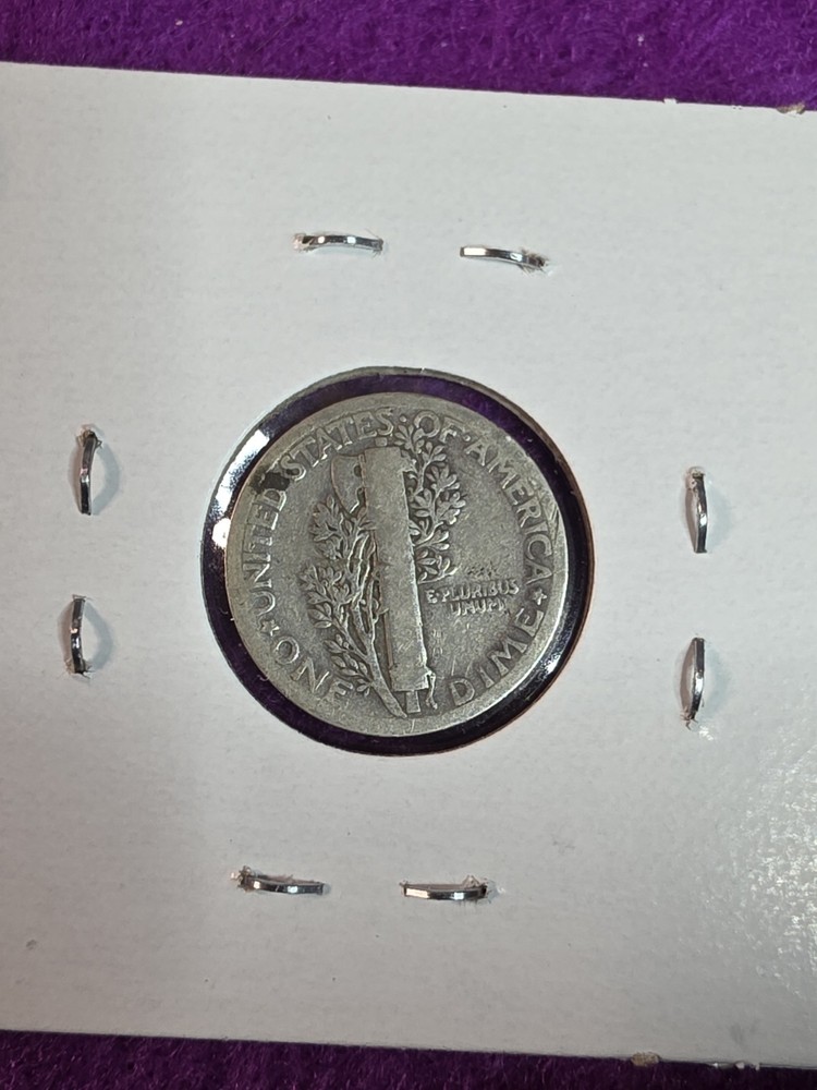 1919-P Mercury Silver Dime - 90% SILVER -