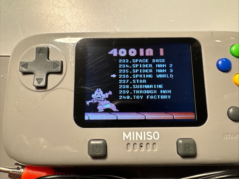 MINISO Game console Over 400 Classic Games