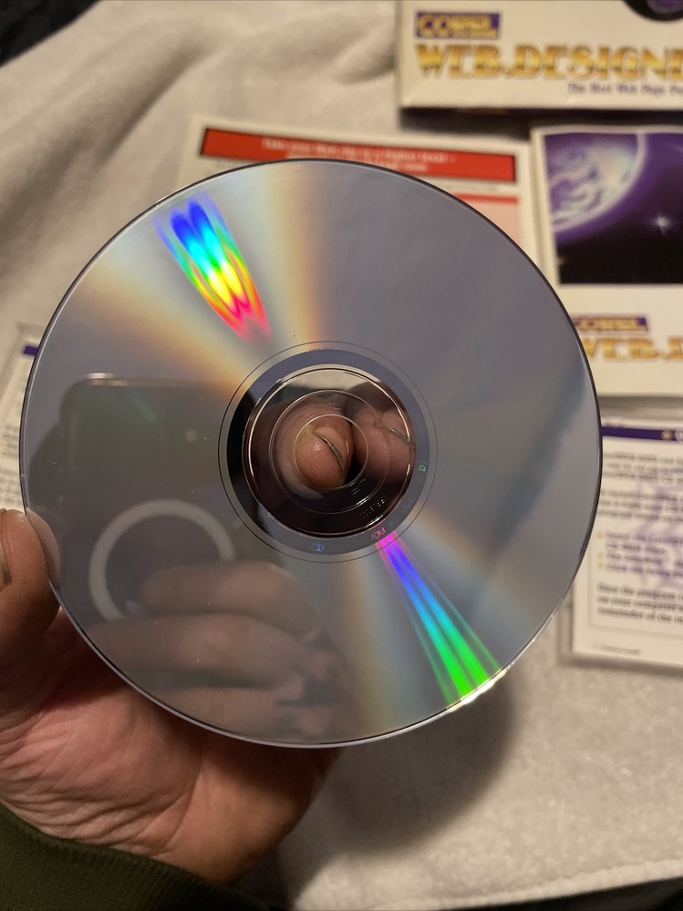 Corel Web Graphics Suite PC CD HTML Web Design Vintage See Details