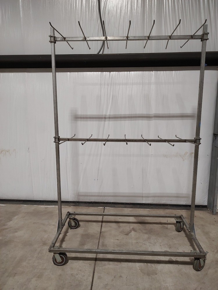 Large stainless steel drying rack
