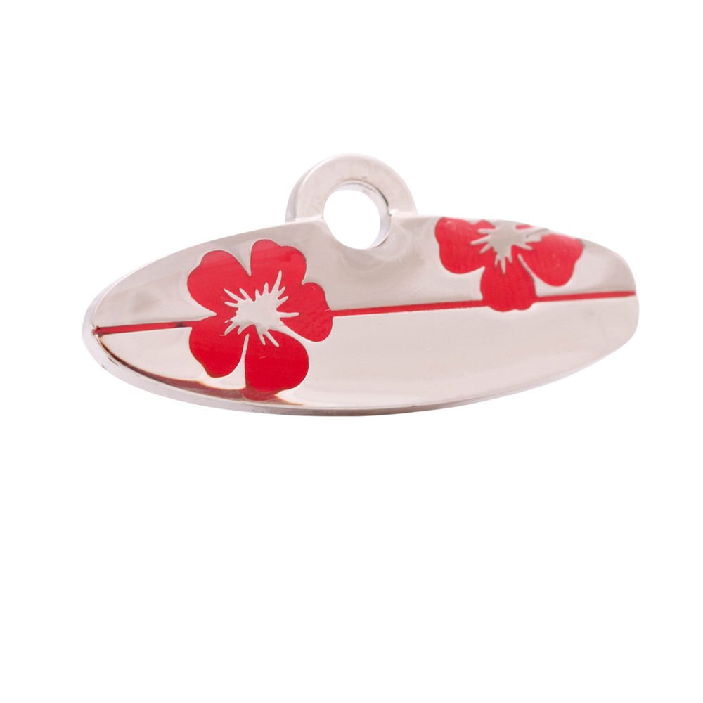 Surfboard Pet ID Tag