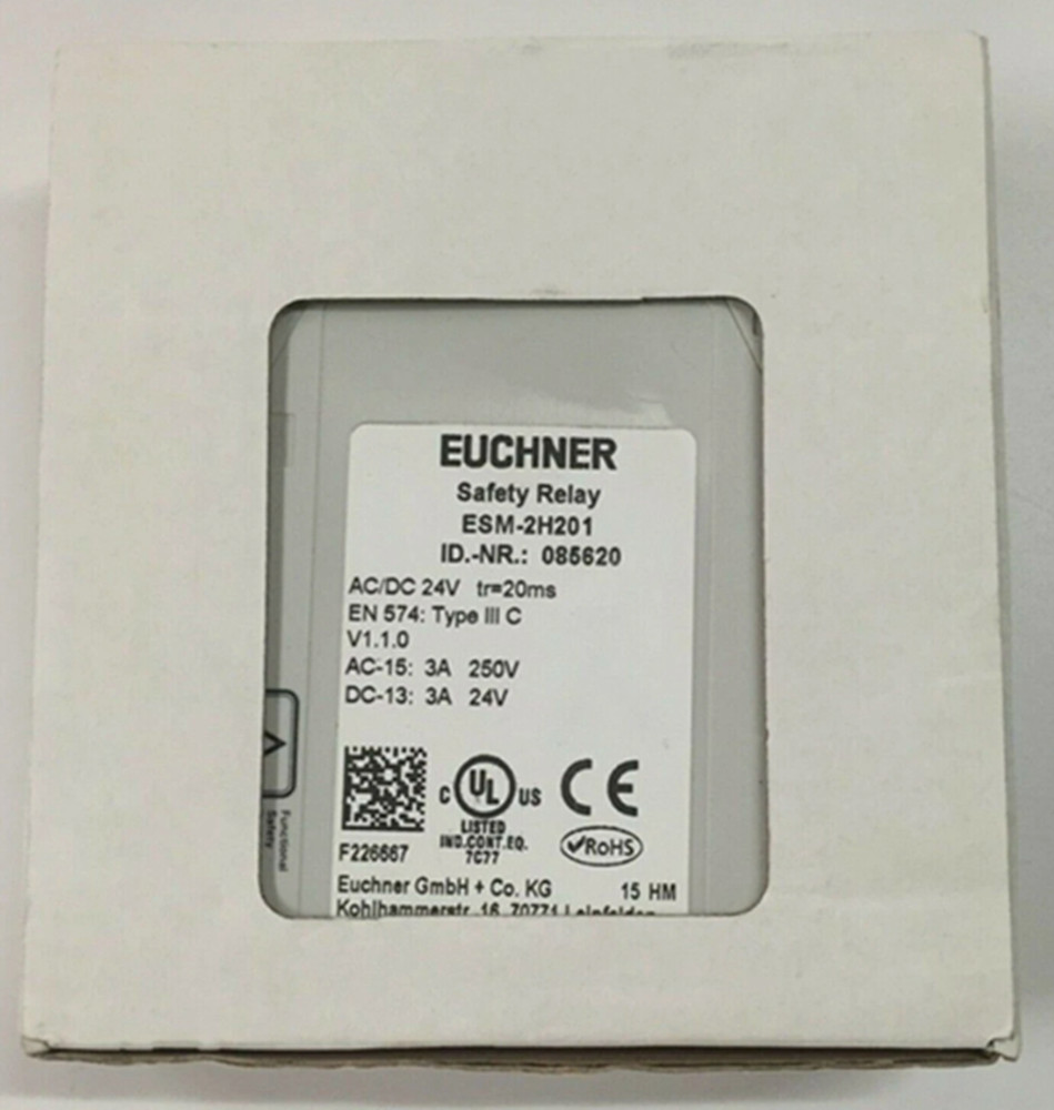 New In Box EUCHNER 085620 ESM-2H201 Safety Switch
