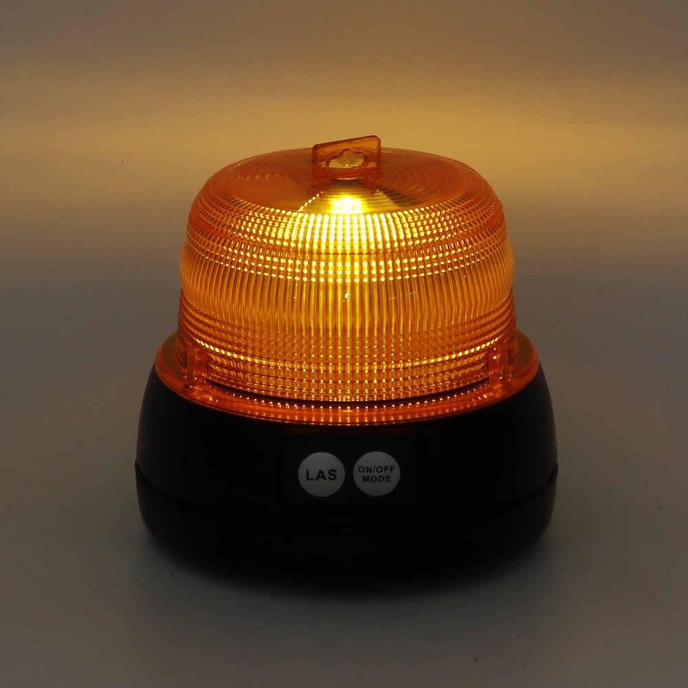4PCS Protable Flashing Magnetic LED Strobe Beacon Light Lamp Battery Powered