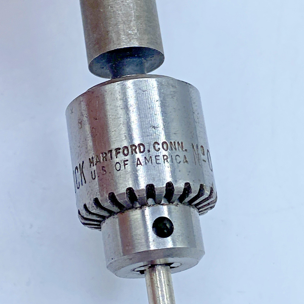 #0 Jacobs precision Drill Chuck 0-5/32" Cap. with A4000 Drill Adapter