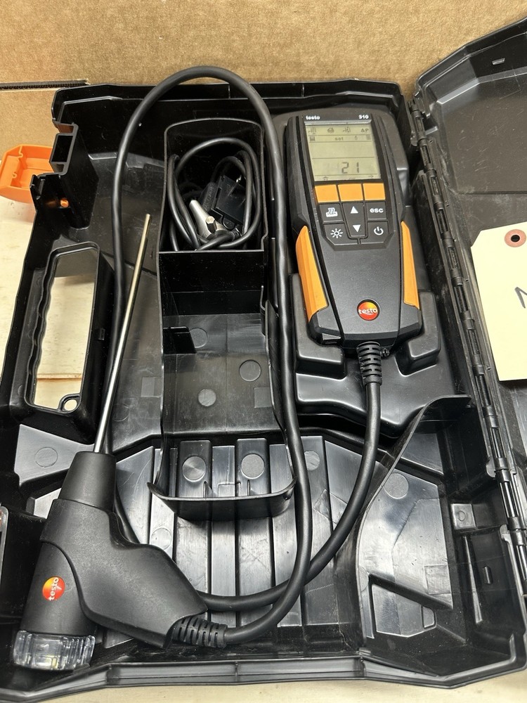 Testo 310 Residential Combustion Analyzer kit no printer