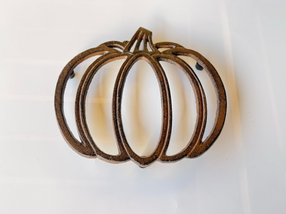 Cast Iron Pumpkin Cooking Trivet