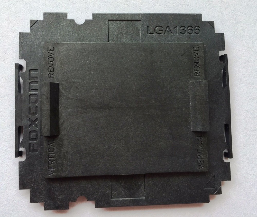 10 pcs Foxconn Intel LGA1366 CPU Socket Protector Cover ,ORIGINAL PART,  BLACK