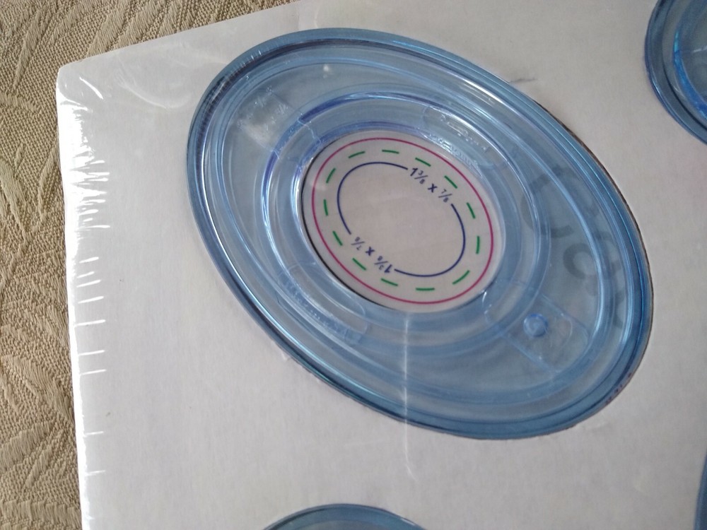 CREATIVE MEMORIES OVAL CUSTOM CUTTING SYSTEM PATTERNS NEW SEALED