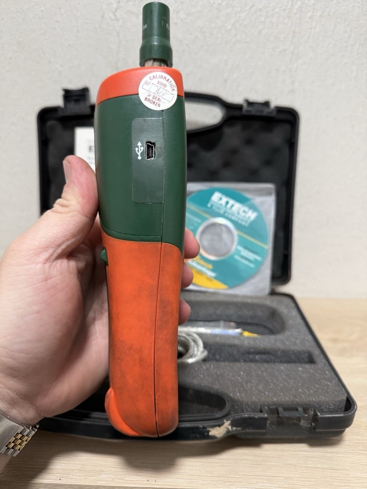 Extech HD500 Infrared Thermometer & Psychrometer untested Read
