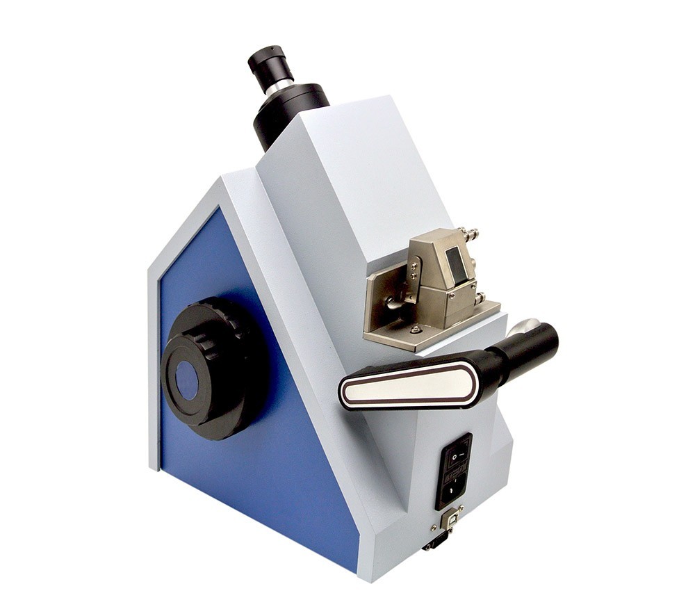 Digital Abbe Refractometer with Resolution Refractive Index 0.00001nD Brix 0.01%