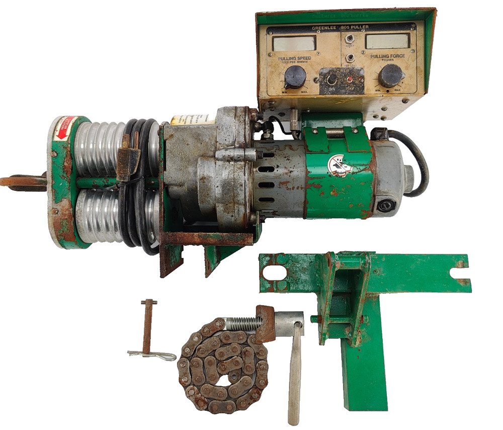 Greenlee 805 Fiber Optic Cable Puller - USED