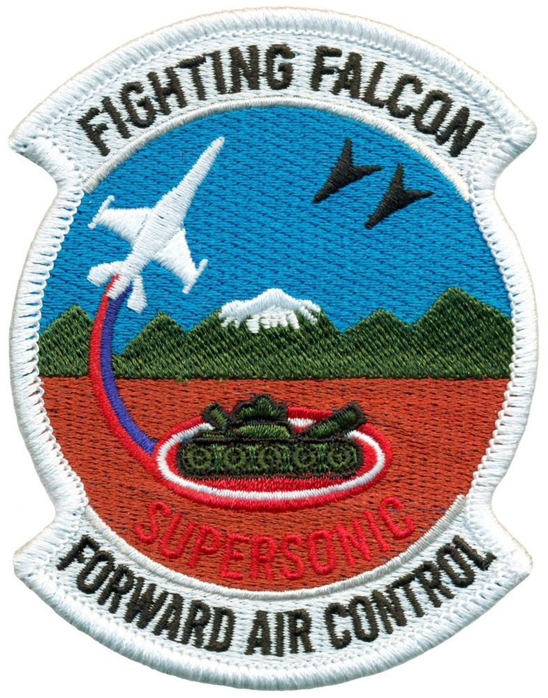 USAF F-16 SUPERSONIC FORWARD AIR CONTROL PATCH