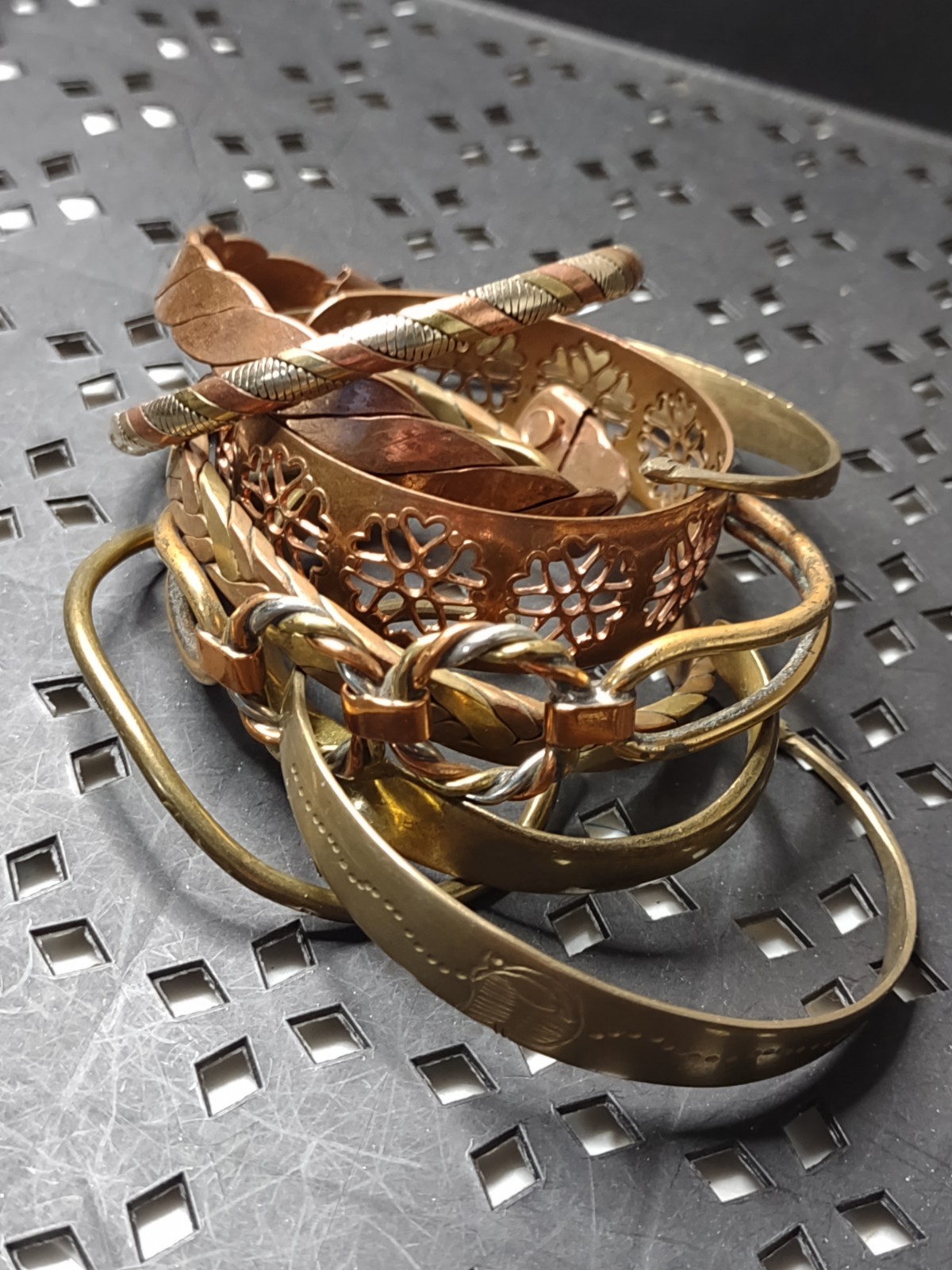 Lot Of Old Cuff Bracelets Bracelet Lot HMLAC