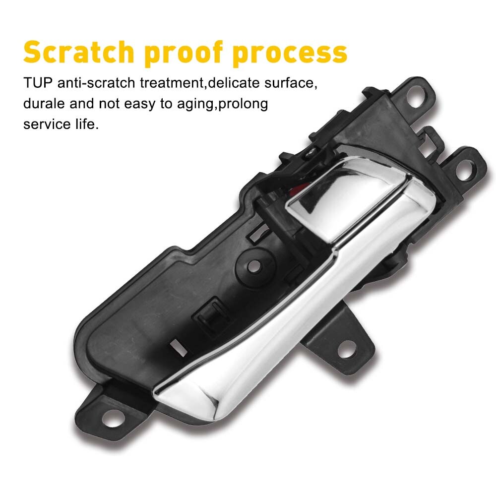 Inside FRONT or REAR Door Handle Passenger Side Chrome For SONATA 2011-2014