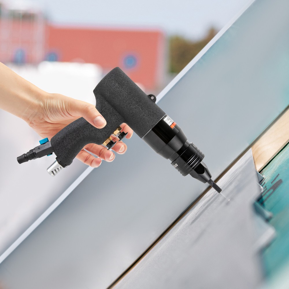 Pro Riveting Machine Pneumatic Rivet Nut Gun Air Rivet Nut Pull Setter Tool