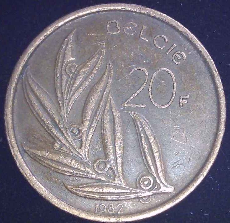Belgium - 1982 - 20 Franc (Dutch Text)