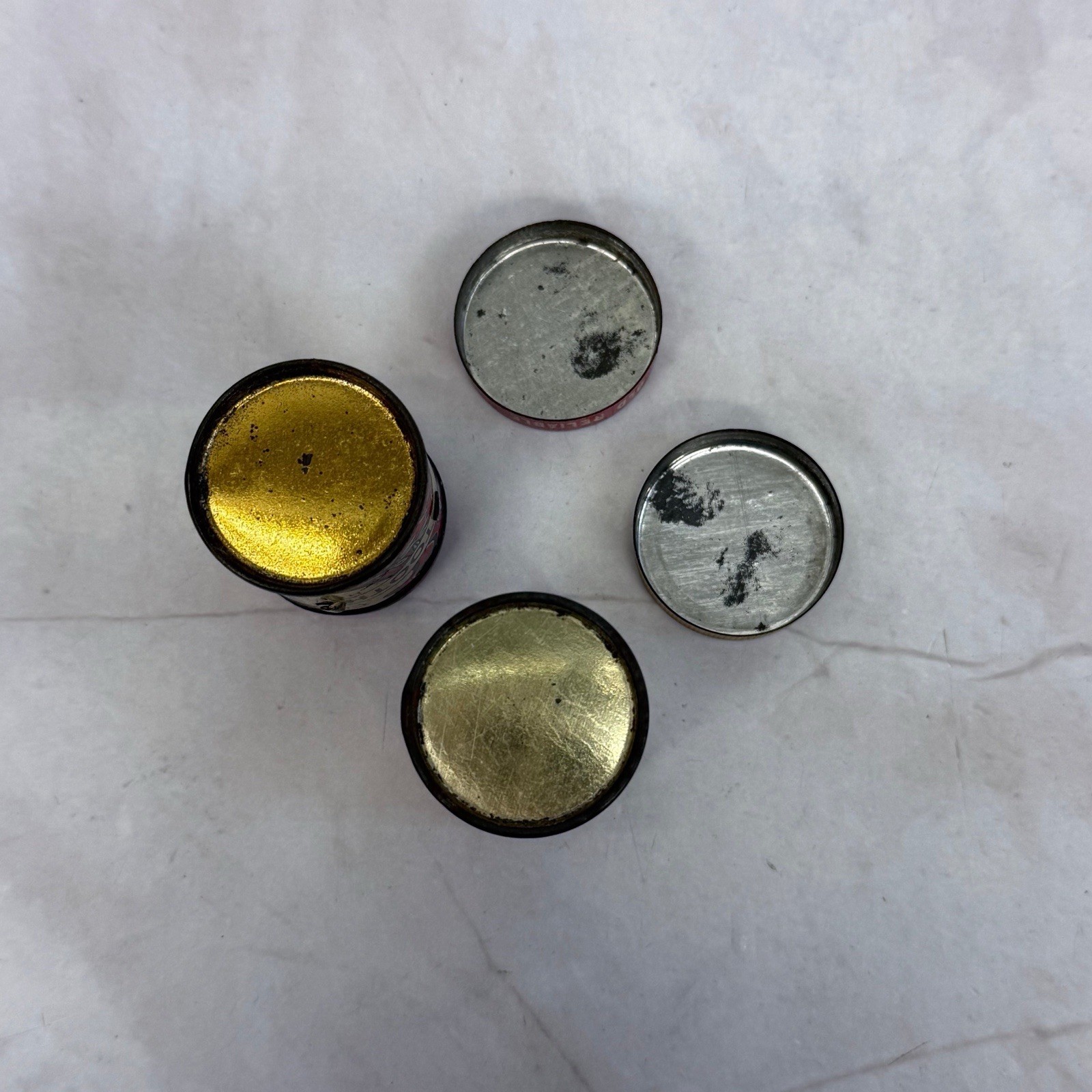 Vintage Political Pinback Button & Tobacco Tin Lot Reagan JFK Nixon 27 pcs