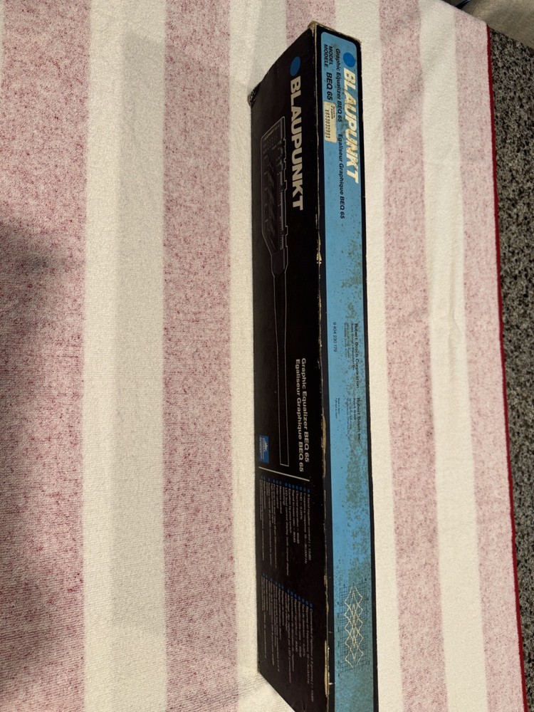 blaupunkt equalizer BEQ 65 VINTAGE GREAT CONDITION