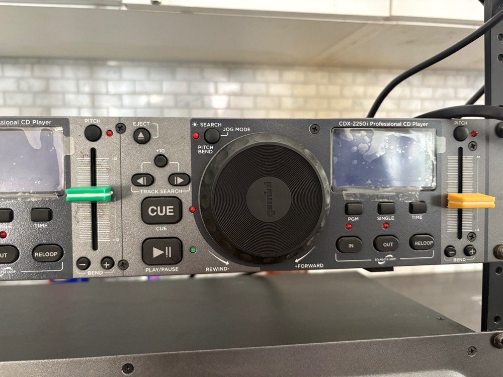 Gemini CDX-2250I Professional 2U Dual CD Player