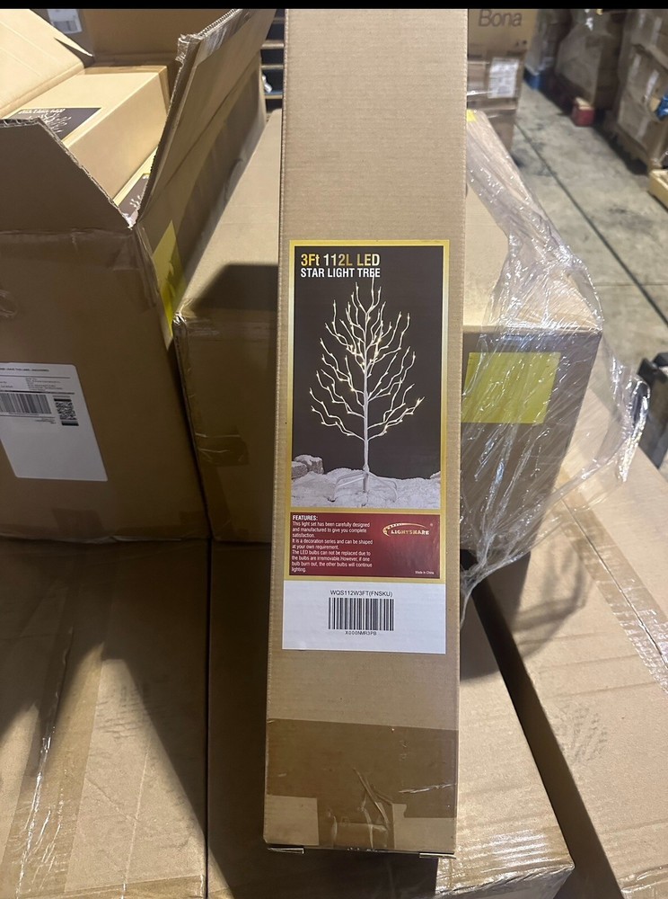NEW Lightshare 8FT 132L LED Birch Tree