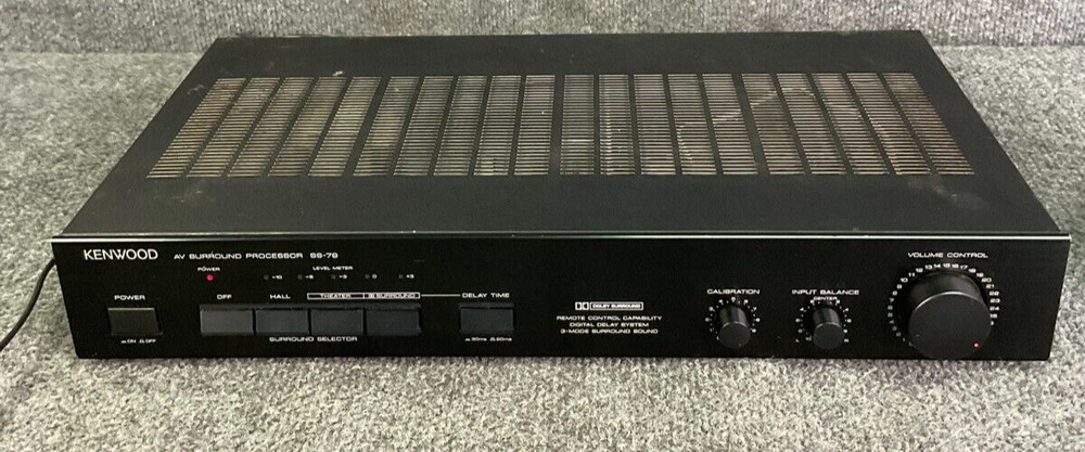 Kenwood SS‑79 Processor  AV Surround Sound with Digital Delay System