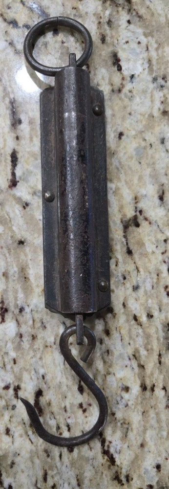 Vintage SALTER'S IMPROVED SPRING BALANCED SCALE 0-24 lbs