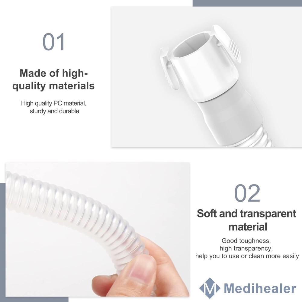 Upgraded 2 Pack Quick Release Tubes for Amara View - Improved Flexibility
