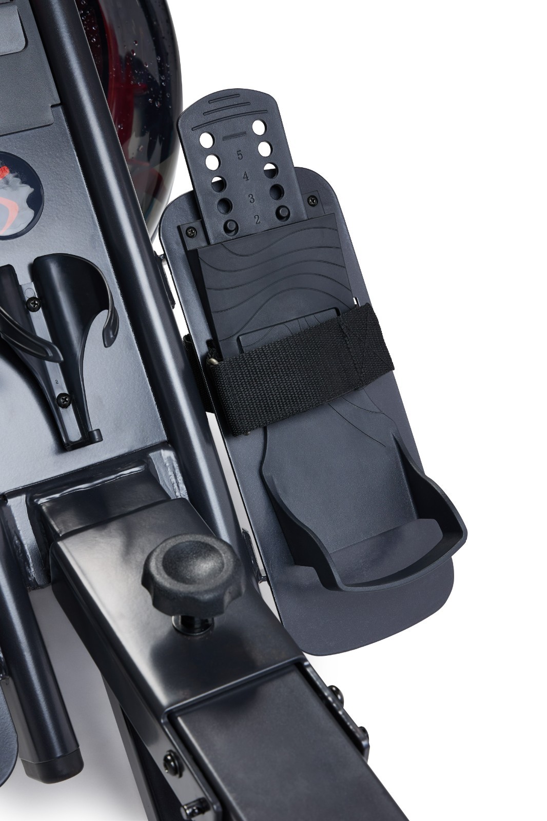 Smart Phantom Hydro Water Rowing Machine Foldable Home Cardio Workout Dual Rail