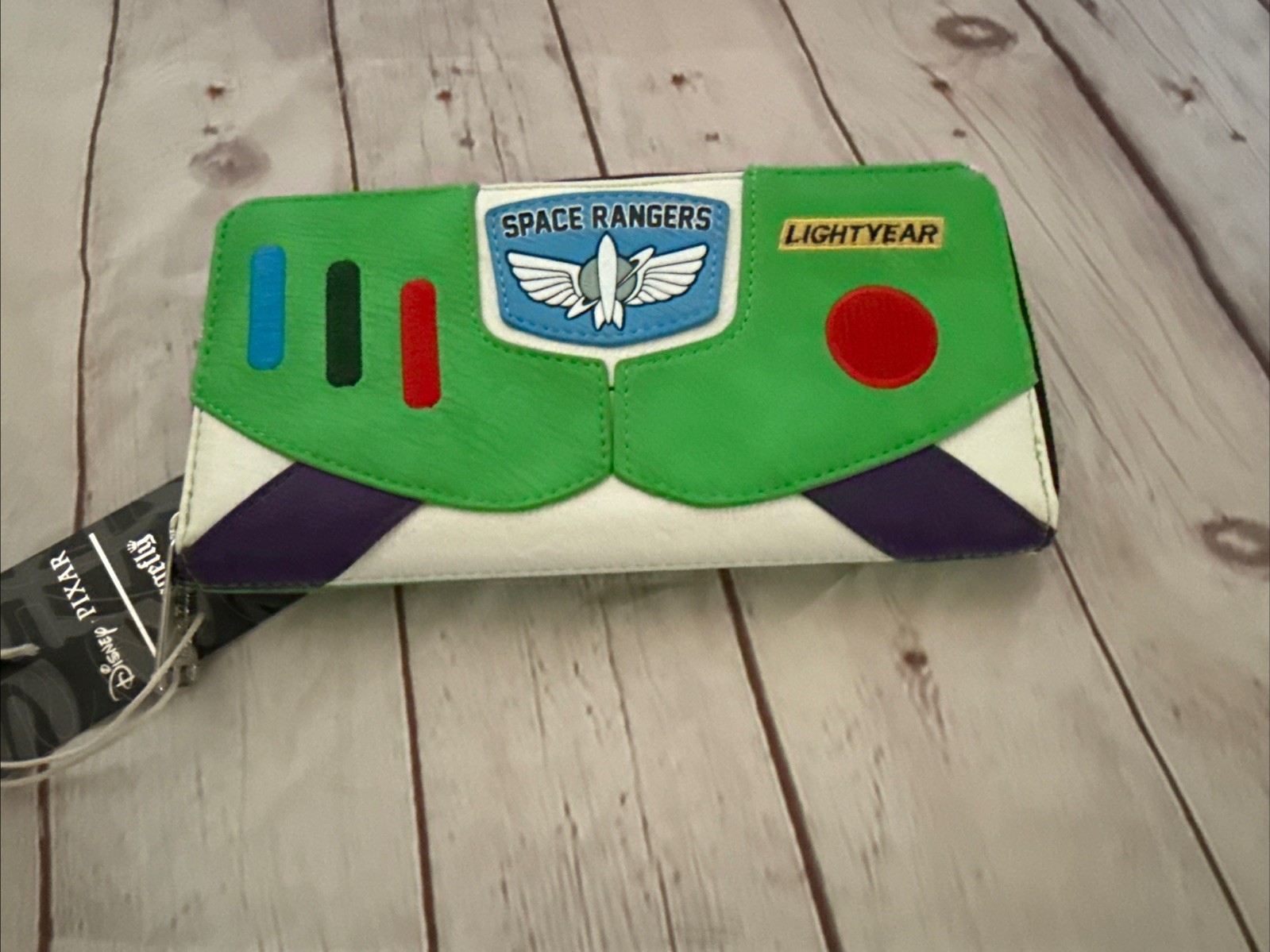 Loungefly Buzz Lightyear Wallet Long Zip Around Toy Story Aliens