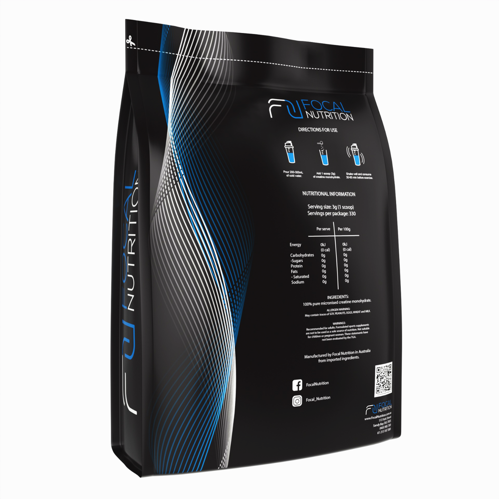 PURE 1KG CREATINE MONOHYDRATE HPLC TESTED WORKOUT ENHANCER