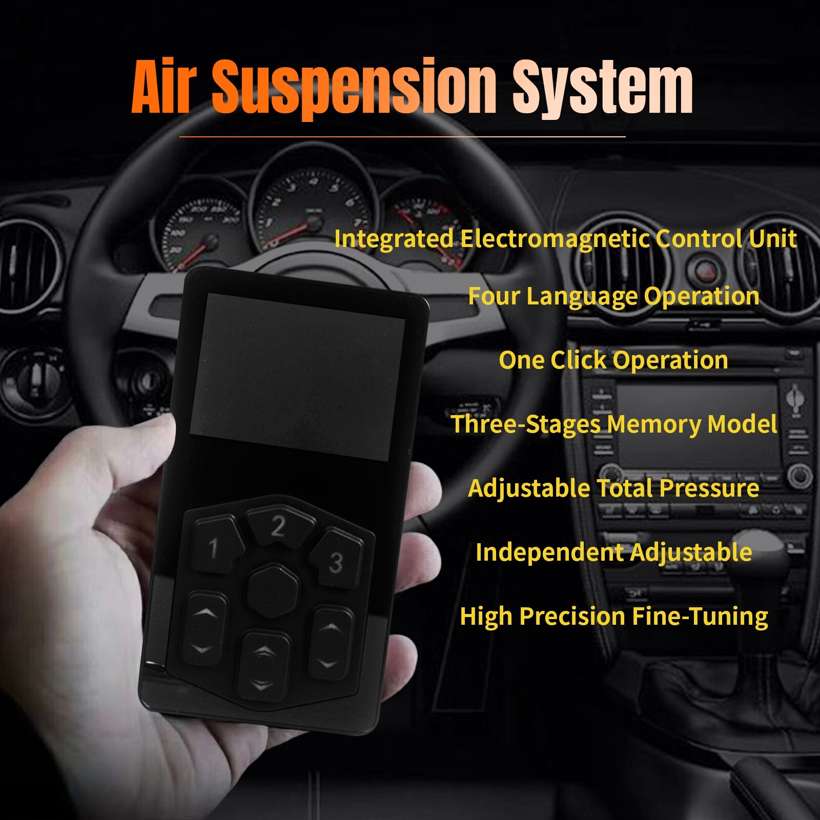 Universal Auto Air Management Kit Economy Edition Three-Segment Memory