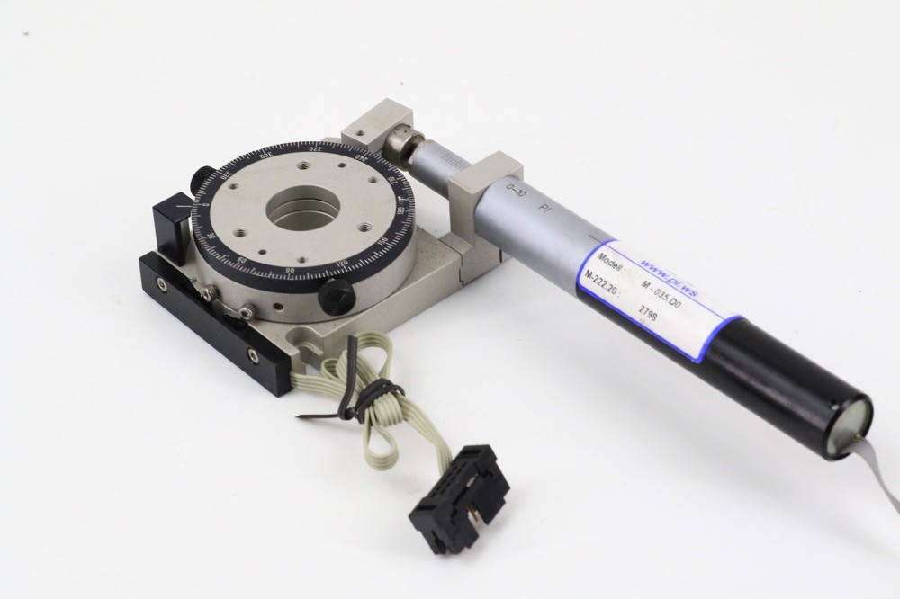 PHYSIK INSTRUMENTS M-035.D0  Precision Rotary Table with Closed-Loop Servo Motor
