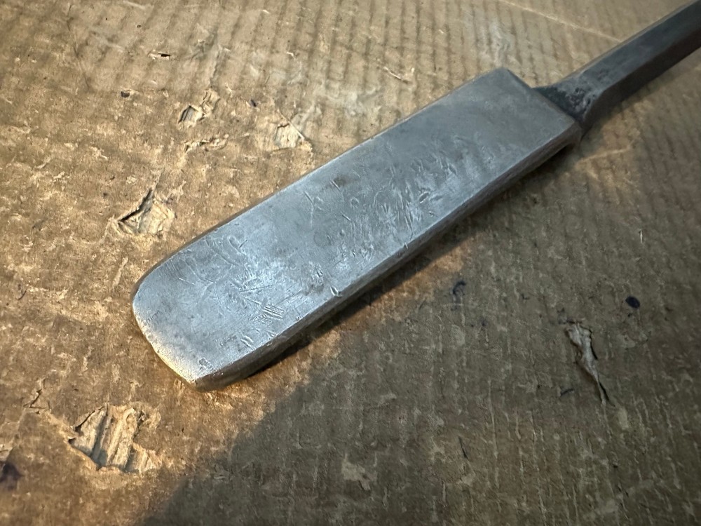 LARGE HEAVY FLAT SPOON DOLLY / AUTO BODY TOOL