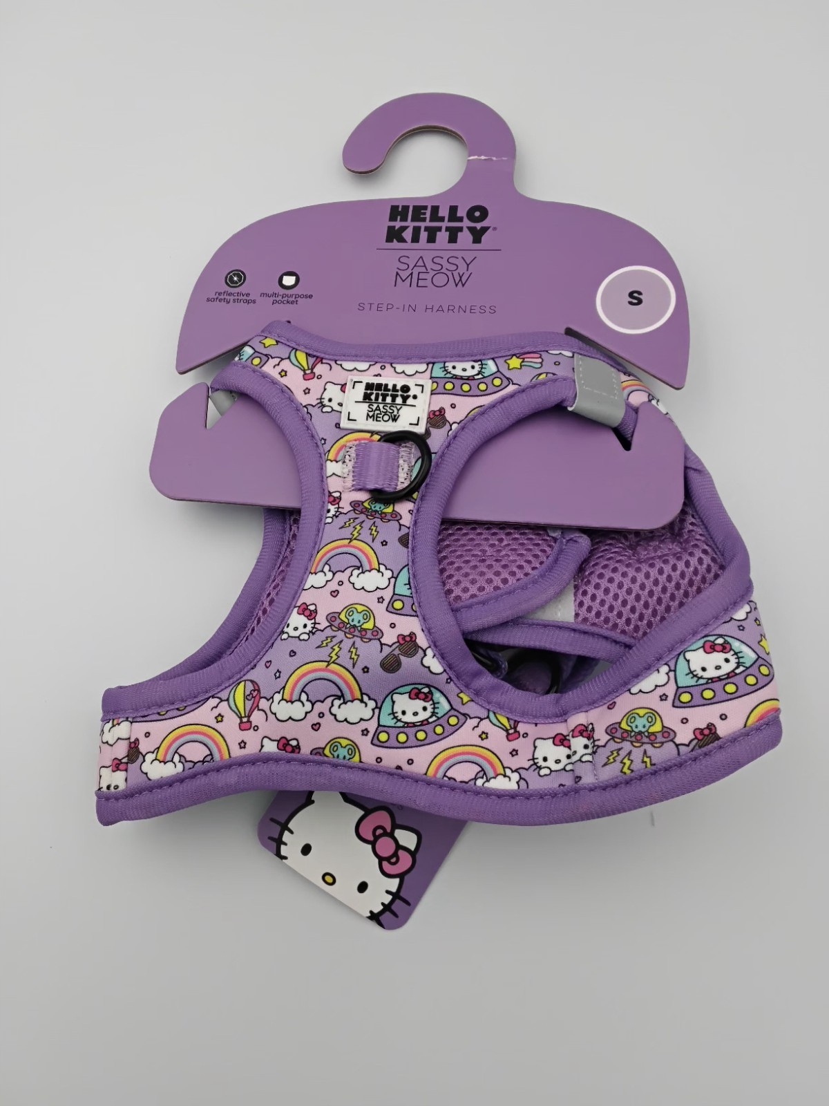 Sassy Meow Hello Kitty Adjustable Cat Step-In Harness Size S BRAND NEW W/ Tags