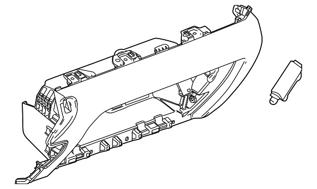 Genuine GM Glove Box Frame 26401979