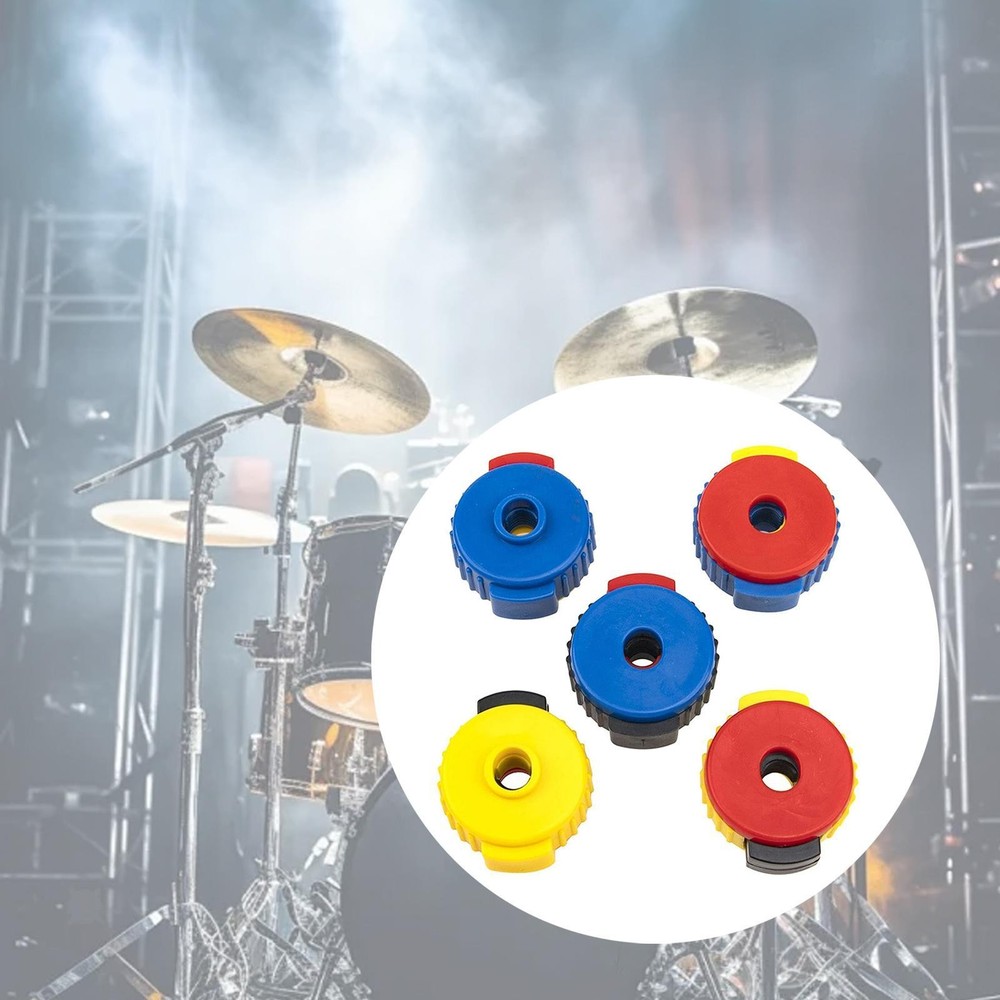 5x Cymbal Quick Release Nut Quick Cymbals Caps for Jazz Drum Accessory